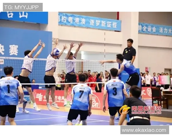 洲际杯赛场上武汉排球队默契配合展现团队精神与竞技实力